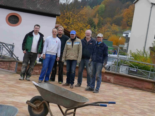 Pflasterarbeiten Dorfplatz 2018-Bild 3